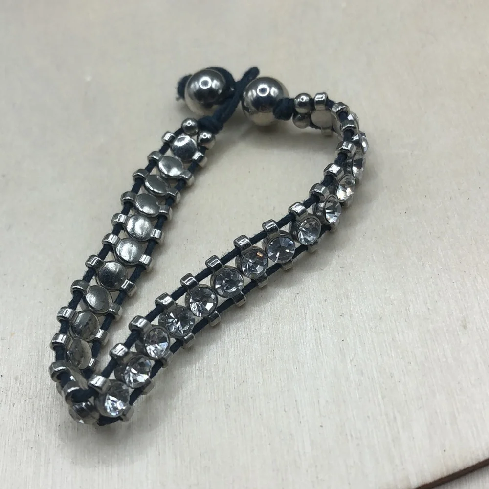 Victoria Emerson chain and glitter wrap bracelet plus more.